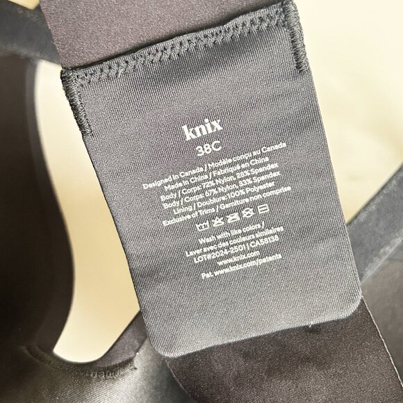 Knix Wireless Bra in Black 38C - Picture 4 of 4